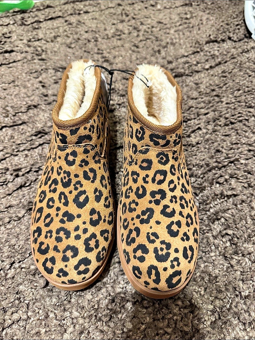 The True Footwear Co. Leopard Print Winter Boots NWT